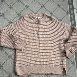 Madewell Donegal Elsmere Pullover Chunky Horizontal Ribbed Sweater